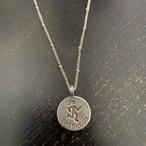 Run Happy Necklace